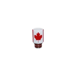 Canadian Flag Ceramic mouthpiece