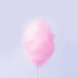stick of cotton candy