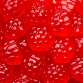 close up of swedish berries candy