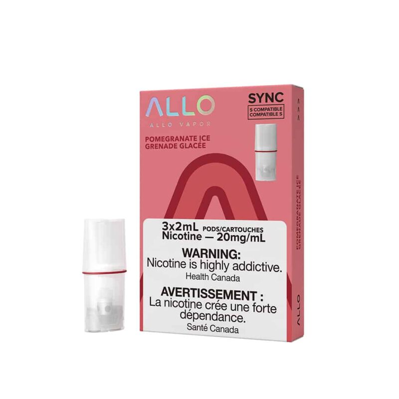 Allo_Sync_Pomegranate_Ice pod