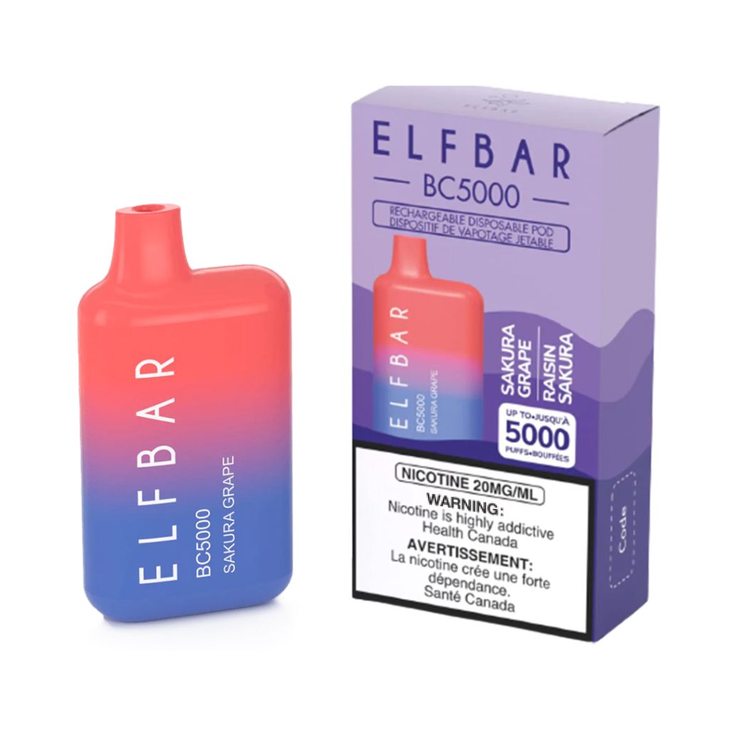 ELFBAR BC5000 Disposable Vape Pen - Canada Vapes!