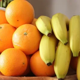 bananas and mandarins