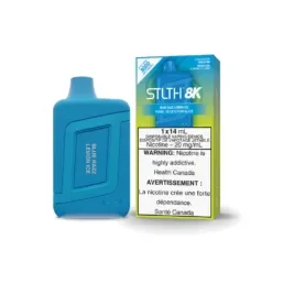 STLTH 8K Blue Razz Lemon Ice Vaping device