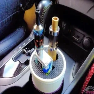 vape in car cup holder