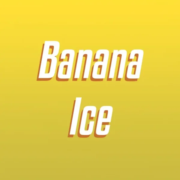 Banana ice e liquid