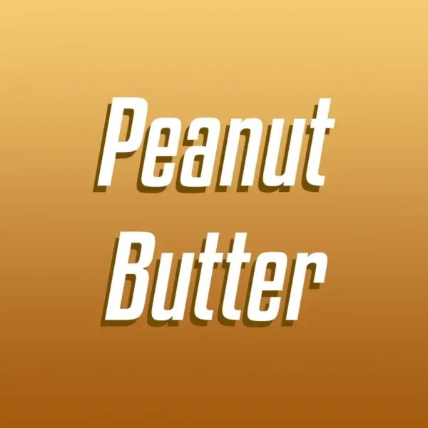 Peanut butter with brown background