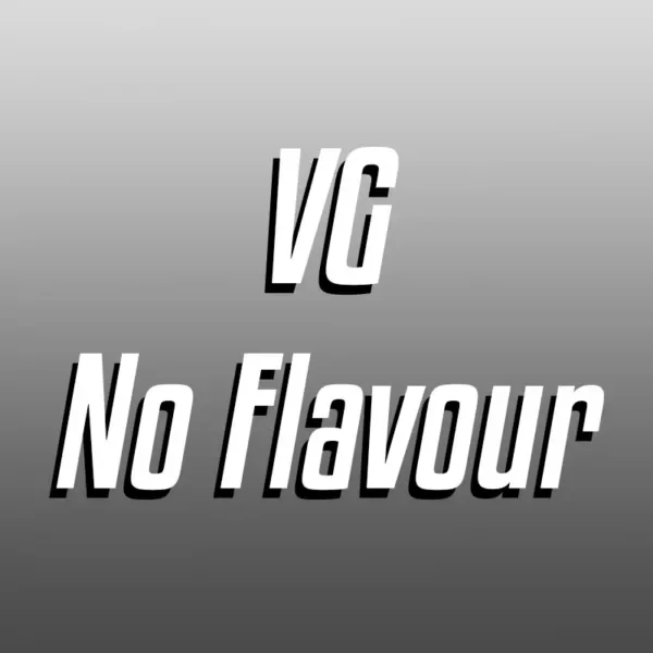 High VG No Flavour