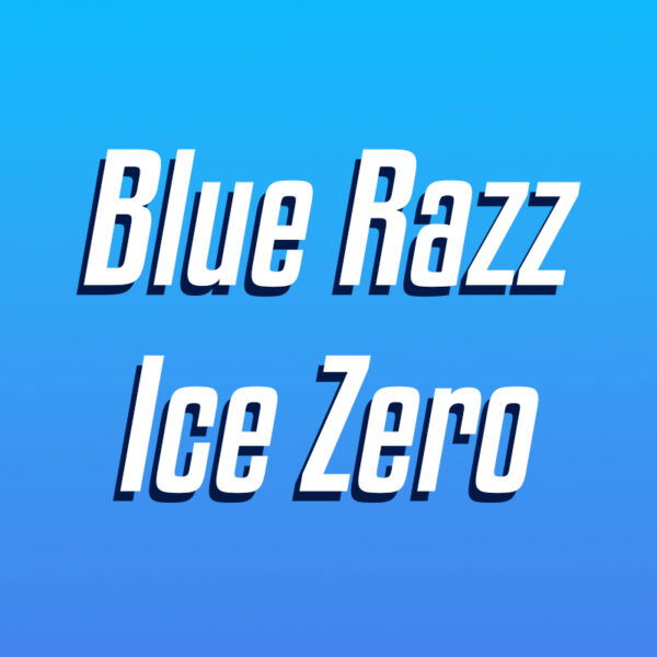 Blue Razz Ice Zero