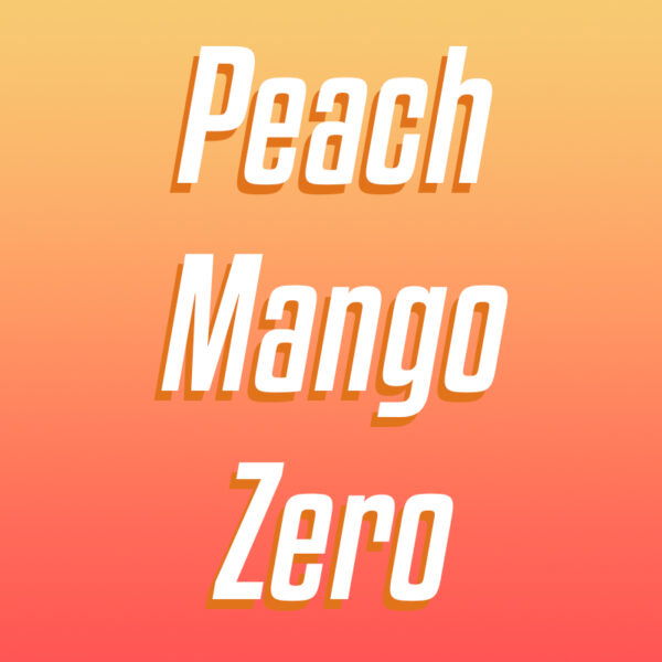 Peach Mango Zero