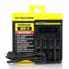 Nitecore intellicharger i4 smart battery charger with package